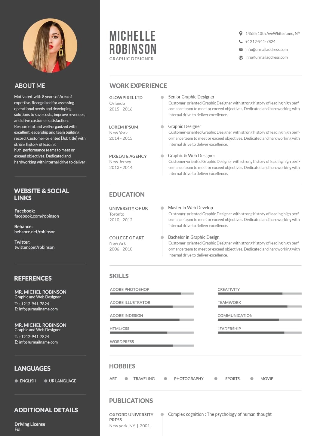 Resume Templates To Stand Out - Resume Example